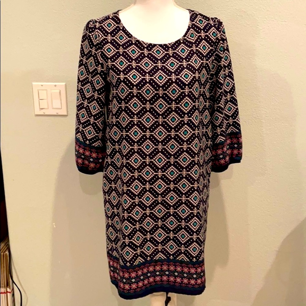Ovi Print Dress Size Small